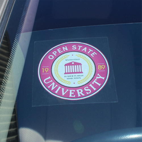 Sticker Cermin Kereta